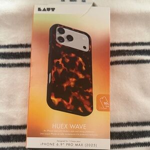 HUE Wave iPhone Case - Black and Brown